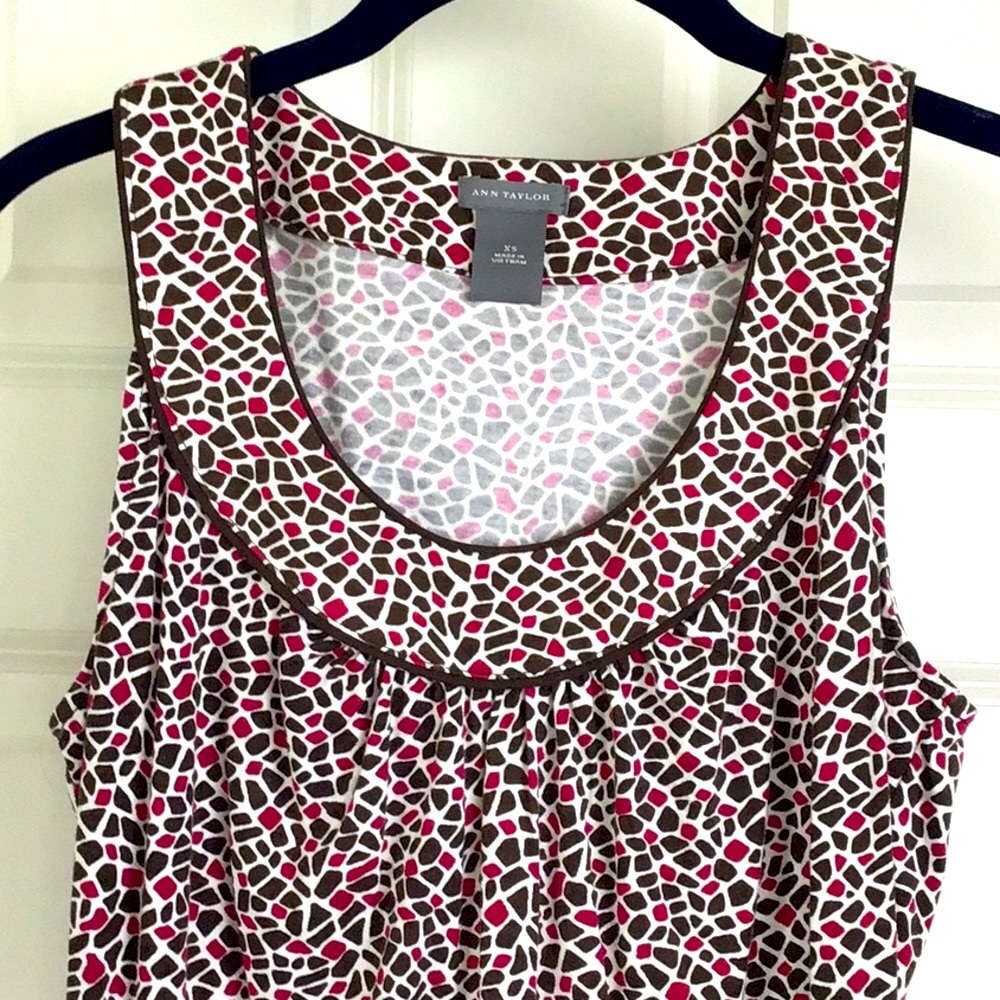 Ann Taylor Animal print w/Modal